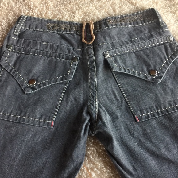 GARDEN OF EARTHLY DELIGHTS MEN’S GRAY JEANS W-30” - Picture 3 of 8